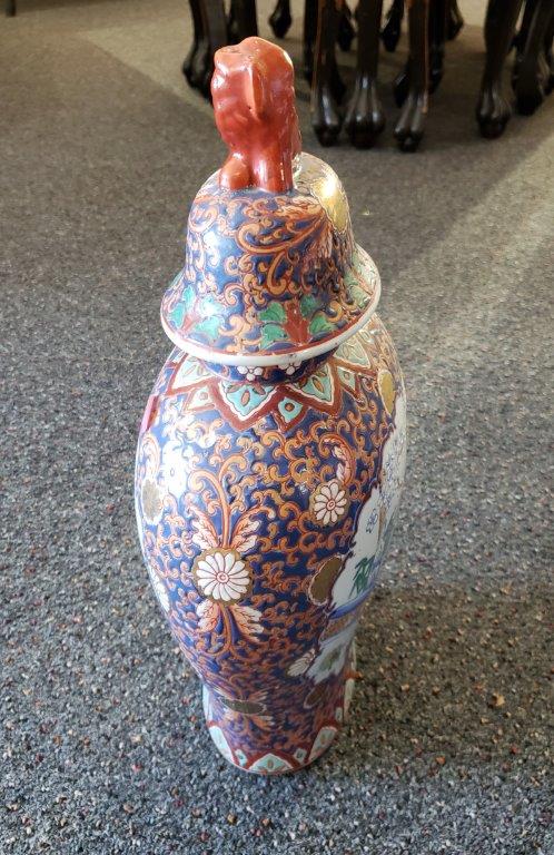 Pair of Chinese Porcelain Temple Jars